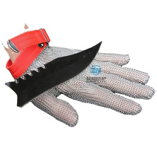 316L Meat Cutting Chainmail Gloves Stainless Steel Gloves 