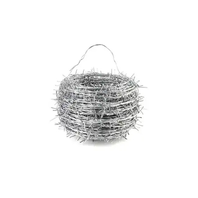 Hot Dipped Galvanized and PVC Coated Barbed Wire Prison Barbed Wire