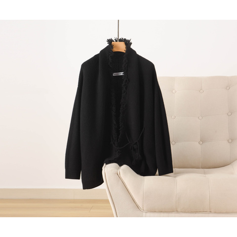 Fringe coat