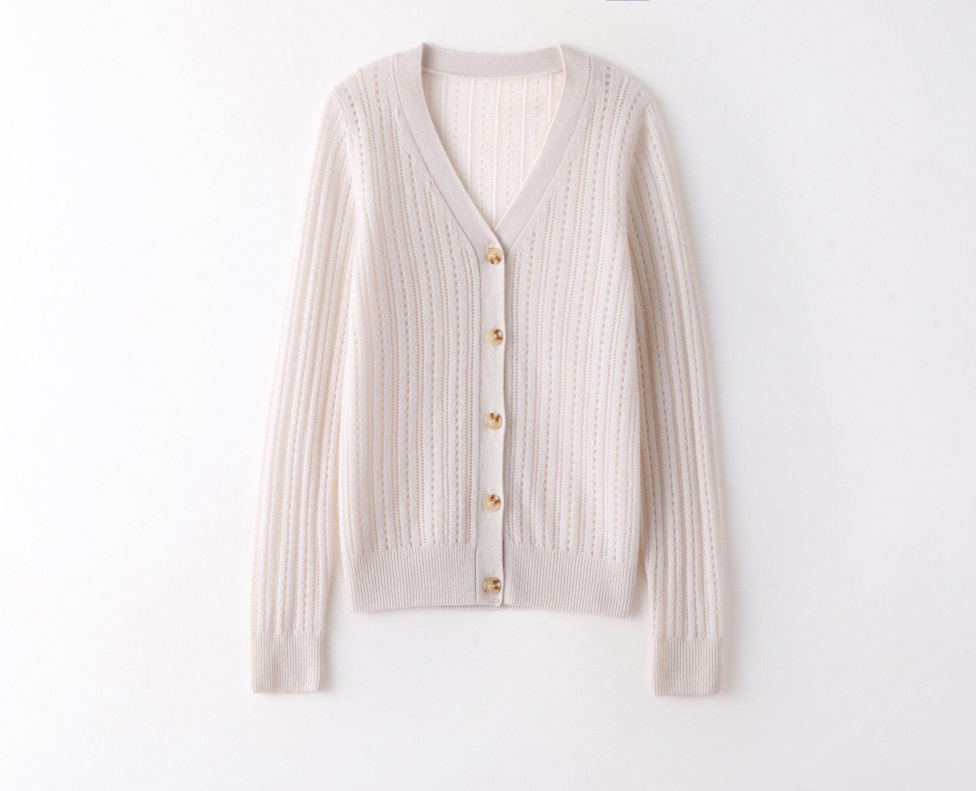 Cashmere Hollow cardigan