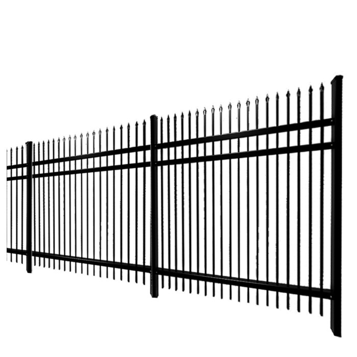 Wholesale Home garden Decoration Metal Wrought Iron Steel Fence