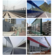 Highway noise barrier panel walls sound barrier fence