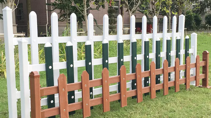 Pvc Garden Fence semi-permanent residential application