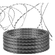 Razor Barbed Wire Low Carbon Steel BTO-22 Defensive measures Barbed Wire