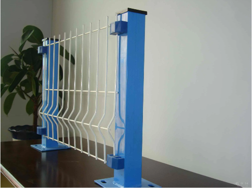 3D Curved Welded Wire Mesh Fence for Fram