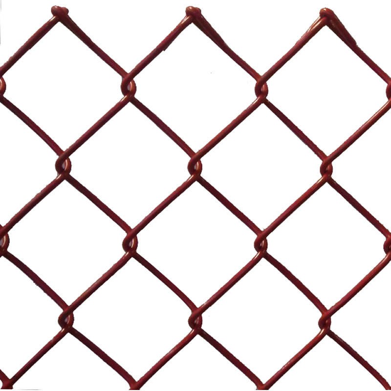 PVC Chain Link Fence 70 X 70 mm Residential Chain Link Fence