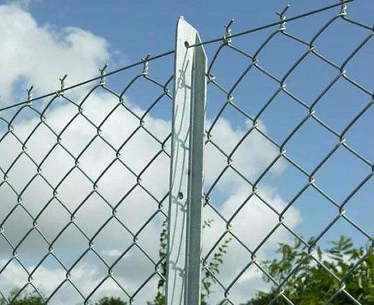 Coated Chain Link Fence 80 X 80 mm 3 FT Chain Link Fence