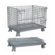 Heavy Foldable Wire Mesh Metal Warehouse Lockable Storage Cages
