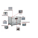 Heavy Foldable Wire Mesh Metal Warehouse Lockable Storage Cages