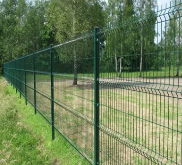 Galvanized PVC Coated 3D Bending Curved Welded Wire Mesh Fencing