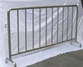  Galvanized PVC Coated Crowd Control Fence Pedestrian Safety Wall