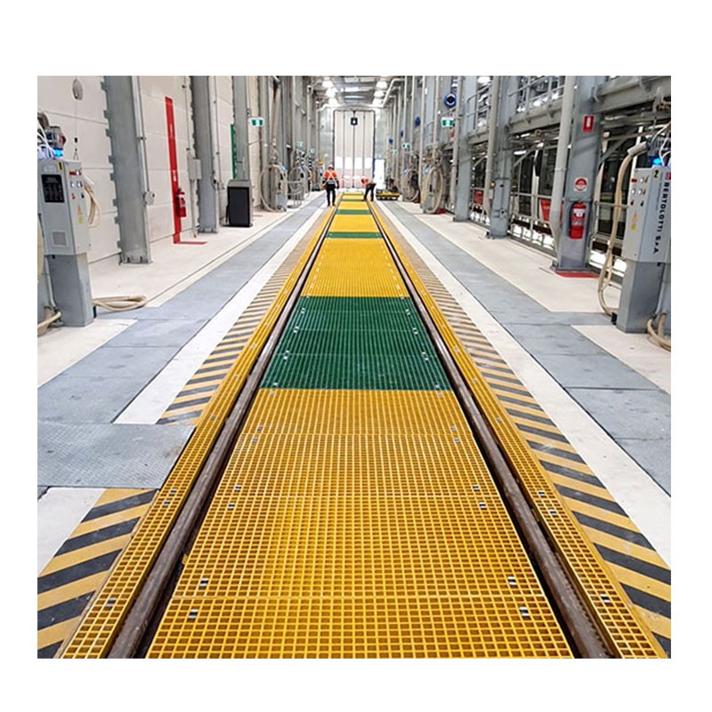 High Strength  Frp Grating Fiberglass Flooring For Sale