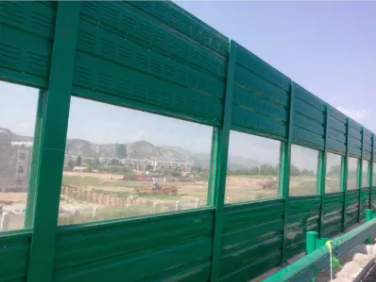 Galvanized Noise Barrier Wall Road Metal Sound Barrier