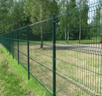 Triangle Bending Fence / 3D Curved Welded Wire Mesh Panel Fence