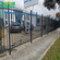 Home Garden Powder Coated Top Spear Metal Tubular Black Fence Panels