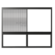 MIDDLE NARROW DESIGNN ALUMINUM SYSTEM SLIDING WINDOW FT108
