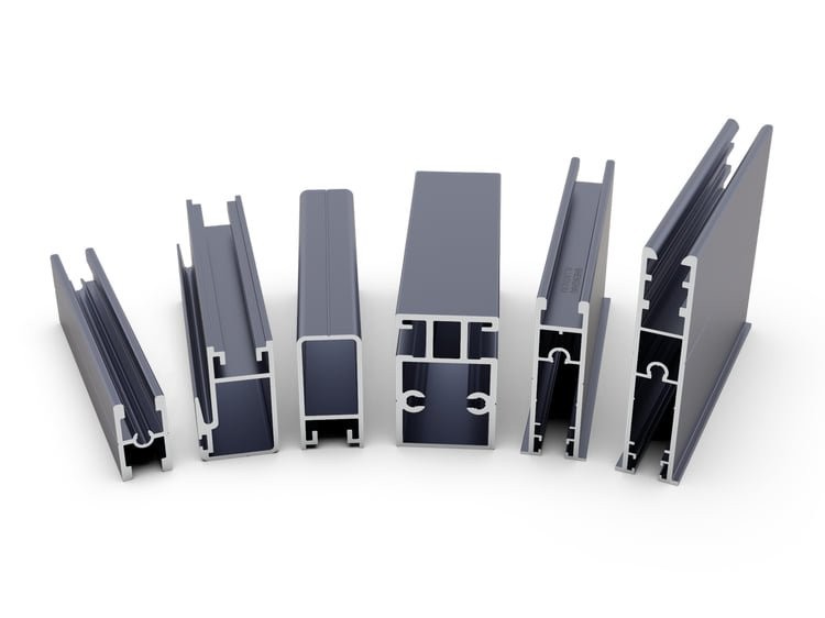 Aluminum6063 windows and doors  profiles