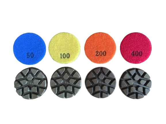 sword series 3.1 inch dry polishing pads for hard concrete floor