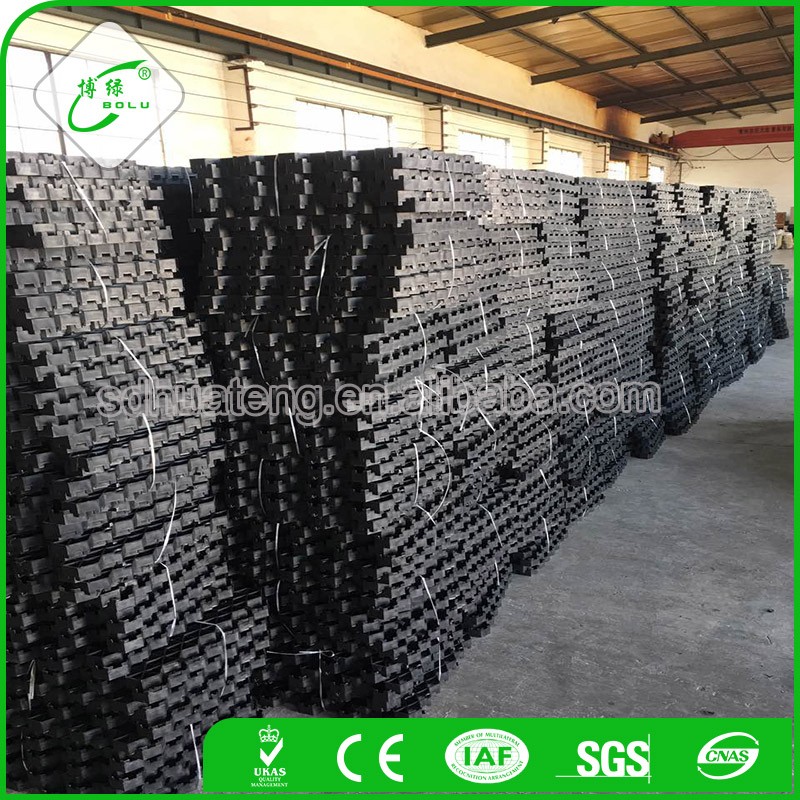 Black Green Plastic Planting  Driveway Grass Paver Grid Grass Grid