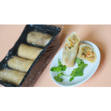 Duck spring rolls