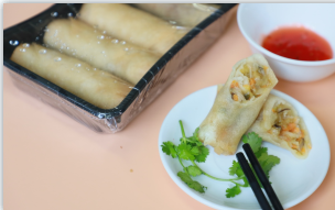 Aquatic spring roll