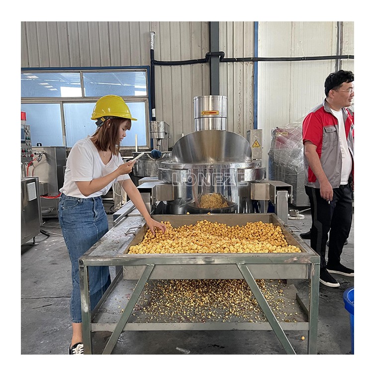 Industrial Caramel Commercial Flavor Electric Popcorn Machine