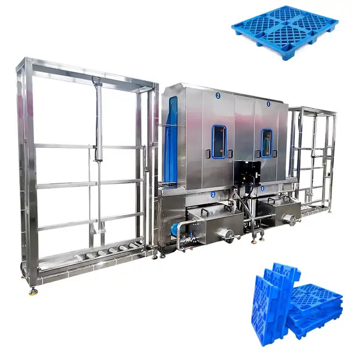 Plastic Pallet Washing Machine Crates Cleaning Machine