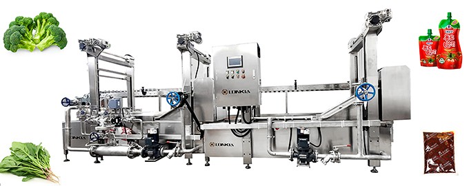 Big Capacity Plantain Banana Blanching Machine