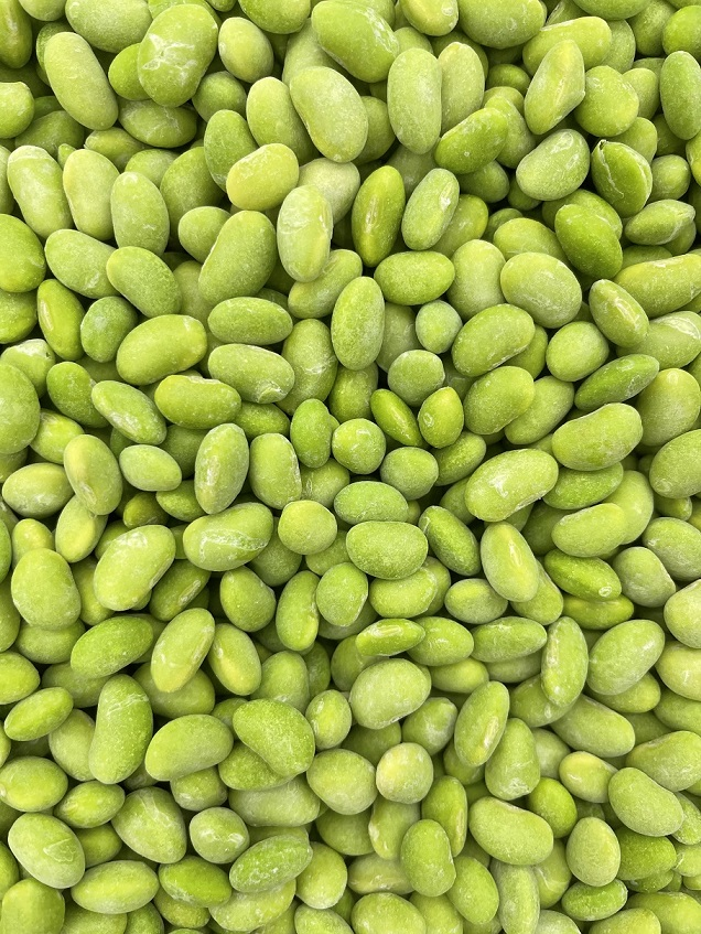 Frozen edamame kernel