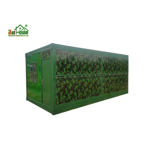 A foldable house