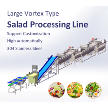 Industrial SUS304 Leaves Vegetables Washing Machine Salad Air Dryer 