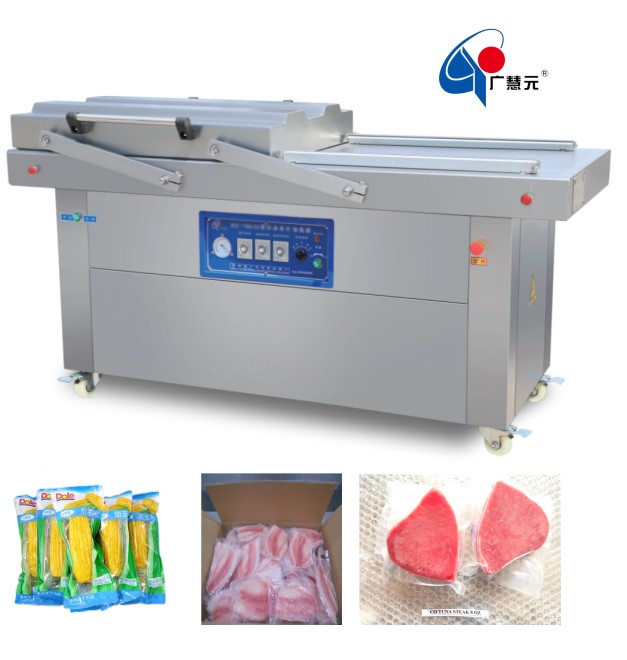 Hot seal vacuum packing machine