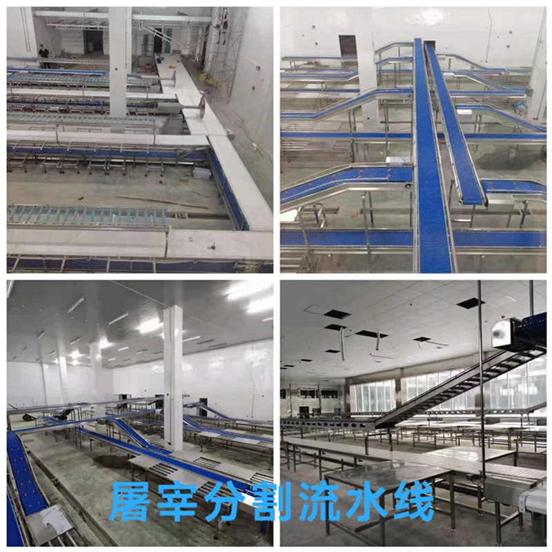 Pig slaughtering and dividing line, pig visceral retrieval machine