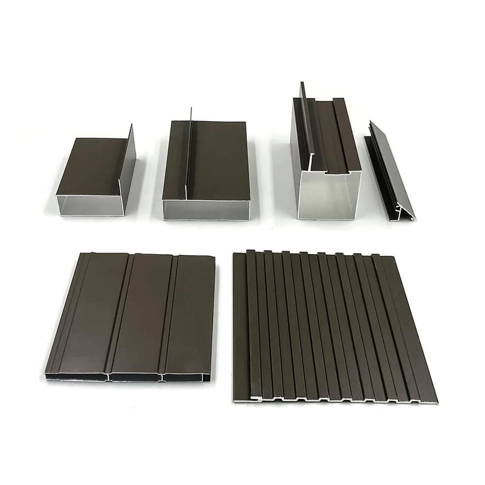 Customized anodized aluminum profiles new building materials