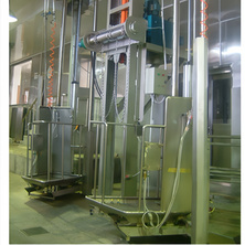 Cattle slaughtering assembly line supporting slaughter