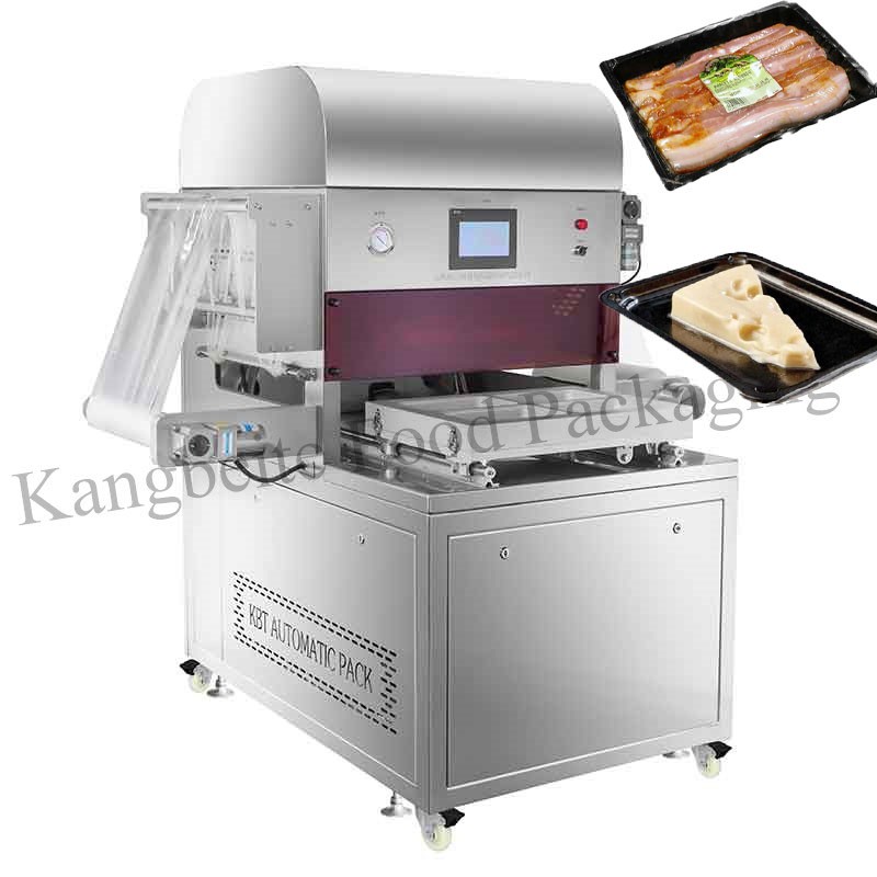 auto  hot selling food skin packaging machine