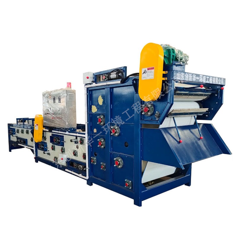 belt filter press for sewage sludge dewatering machine