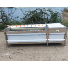 Potato fur brush cleaning machine, carrot sand cleaning equipment