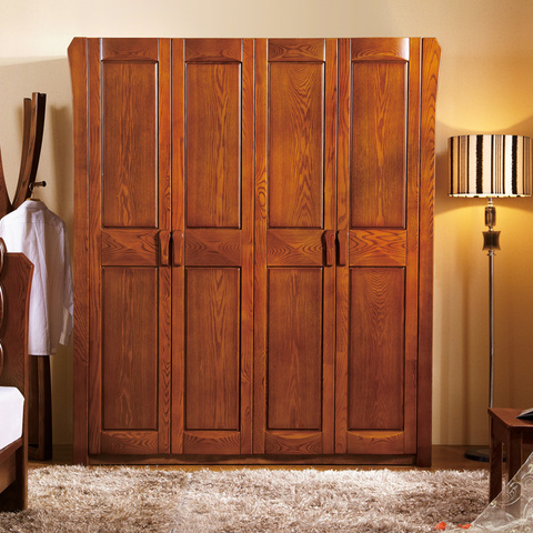 Four door wardrobe