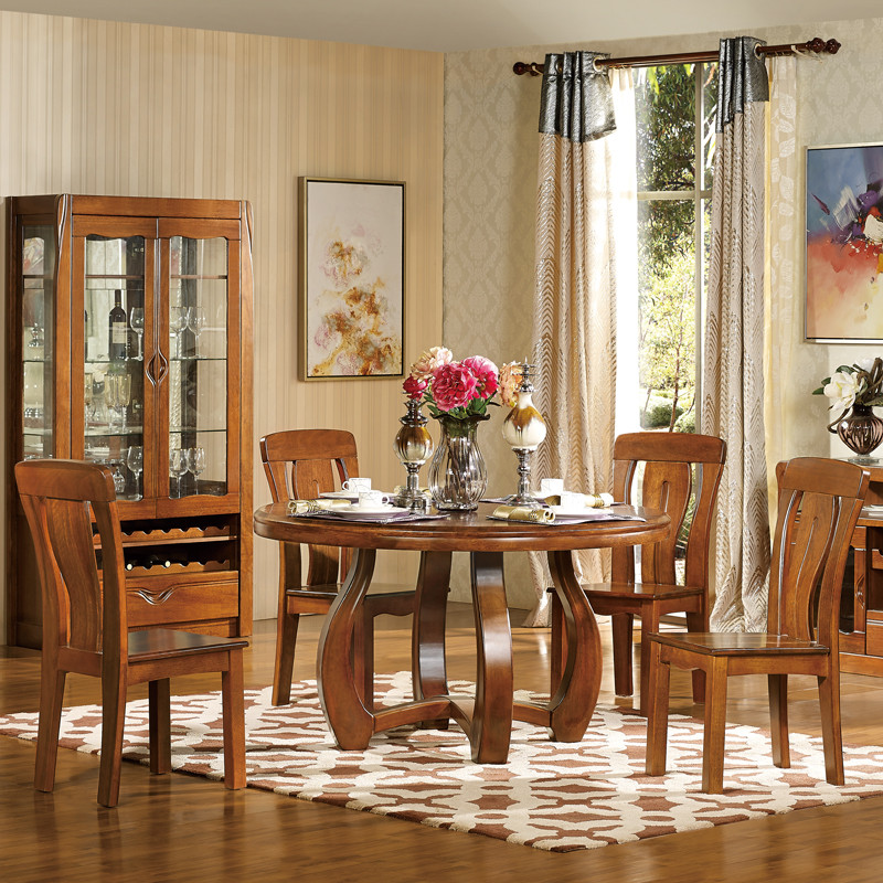 Dining table and chair