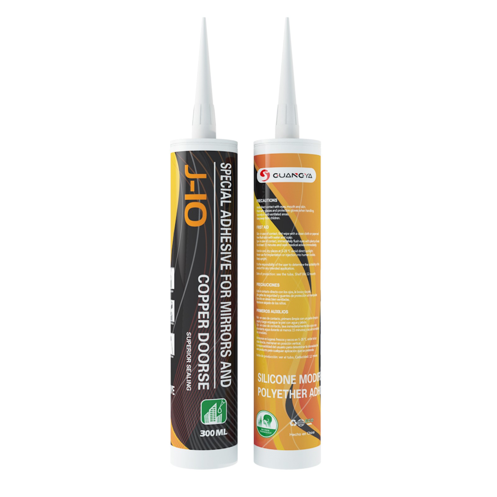 Special adhesive for door windows