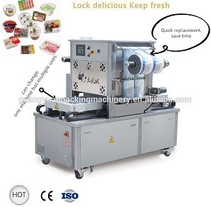 automatic vacuum sealer machine vacuum packing machine 4 tray