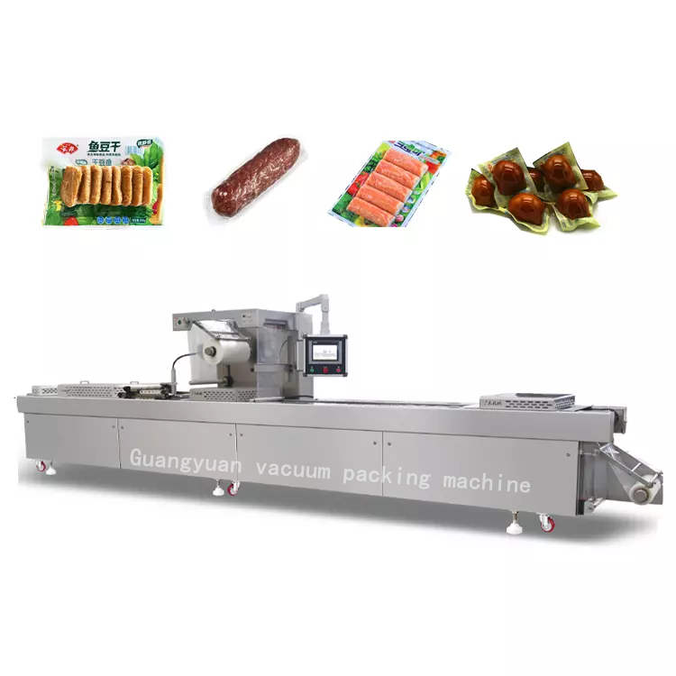 Hot sealing machinie thermoforming Vacuum sealing Machine