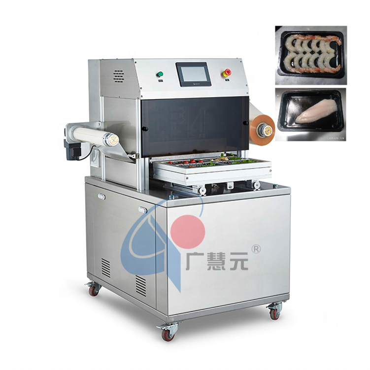 Tray Vacuum Skin Meat Packaging Machine VSP Food Tray Sealing Machines