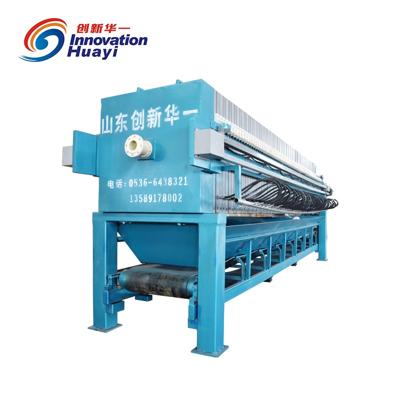 automatic filter press for mining sludge dewatering 