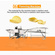 TCA small scale pringles potato chips complete production line machine