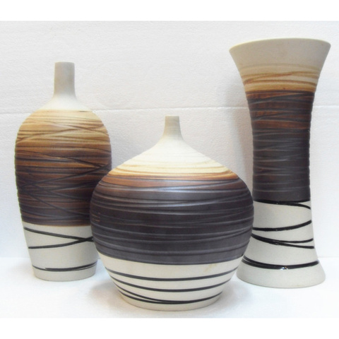 Ceramic vase ornaments