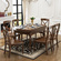 American-style Telescopic table A single table