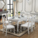 American-style Telescopic table A single table