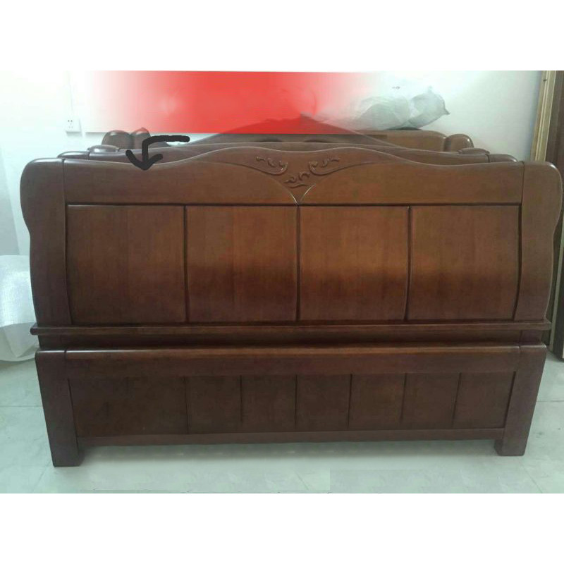 Solide wood,Double bed